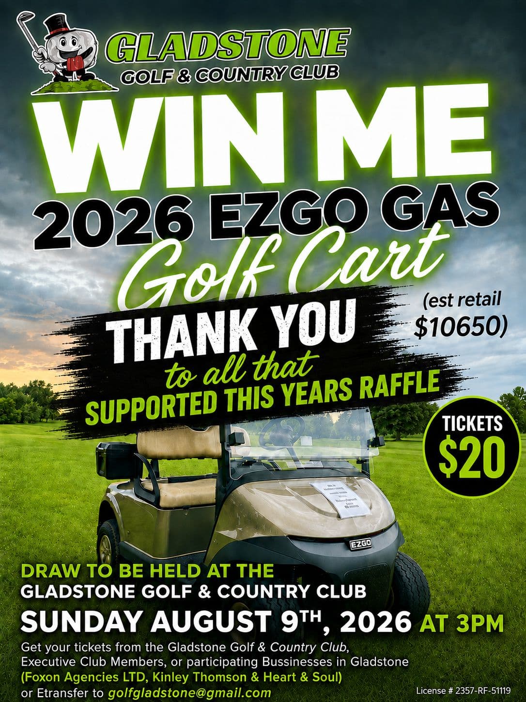 Gladstone Golf & Country Club golf course